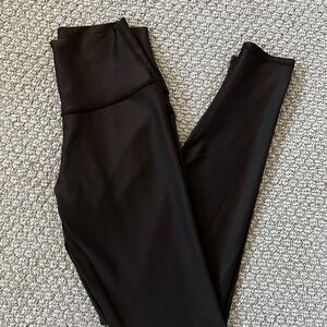 ALO Yoga Chocolate Brown Leggings